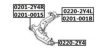 ASVA 0201-001S Control Arm-/Trailing Arm Bush